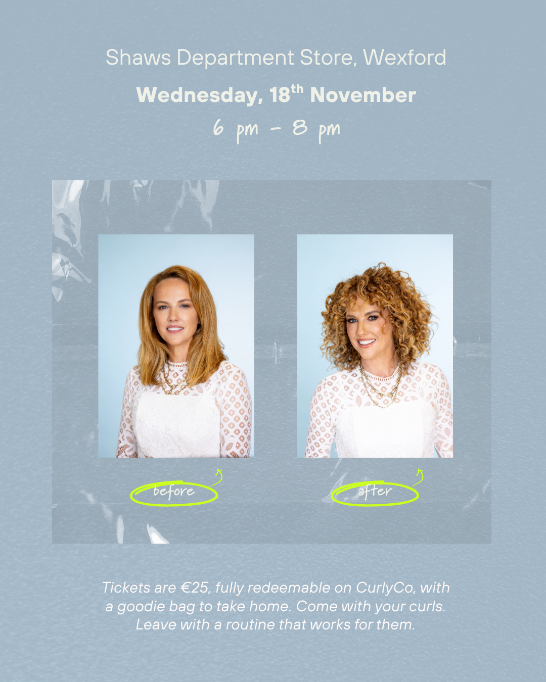 MASTERCLASS TICKET | Frizz the Fix with Denise Walsh