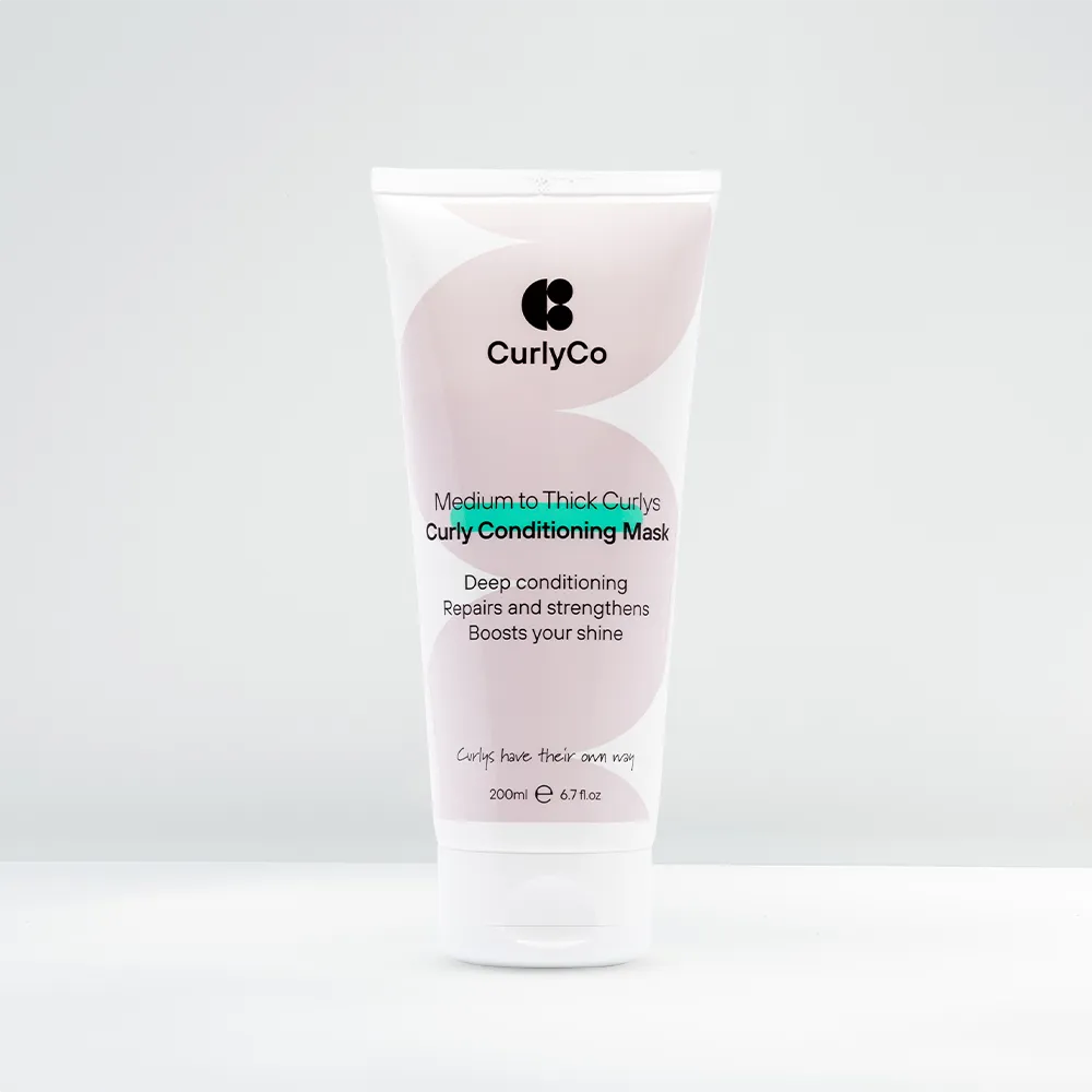 Bottle of Curly Conditioning Mask