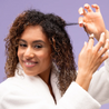 Curly Defining Mousse in hair